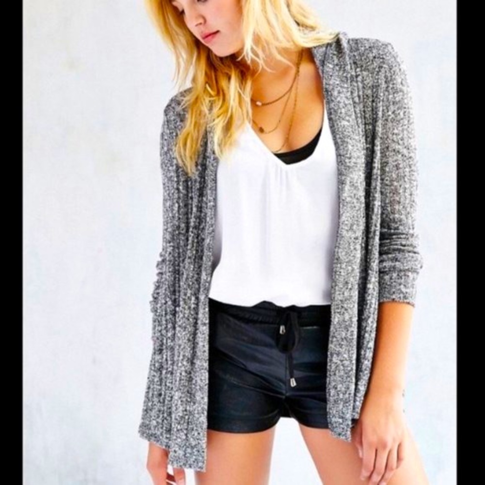 BDG Milo cardigan , marl knit draped cardigan
